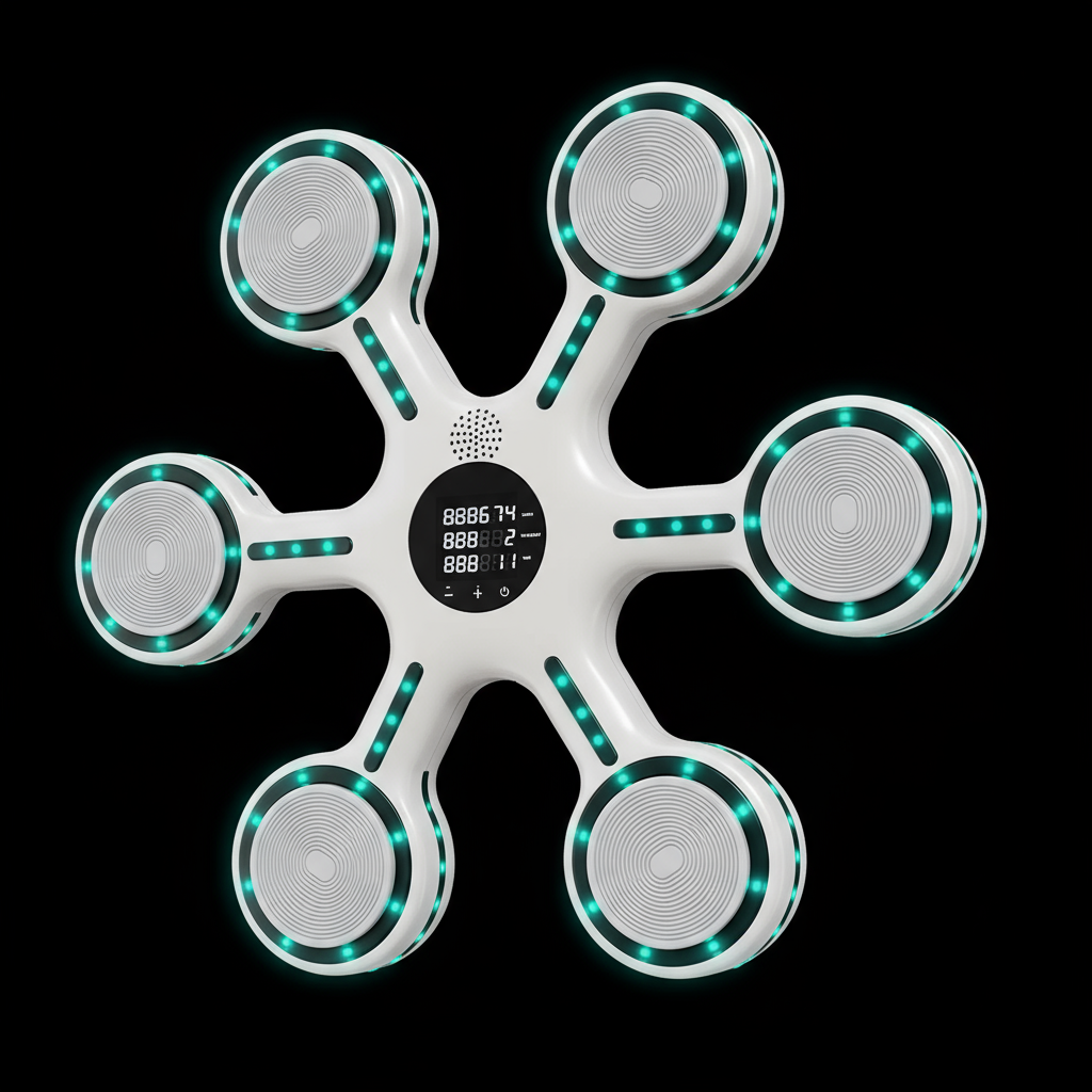 Boxing Machine Three-Quarter Black Background