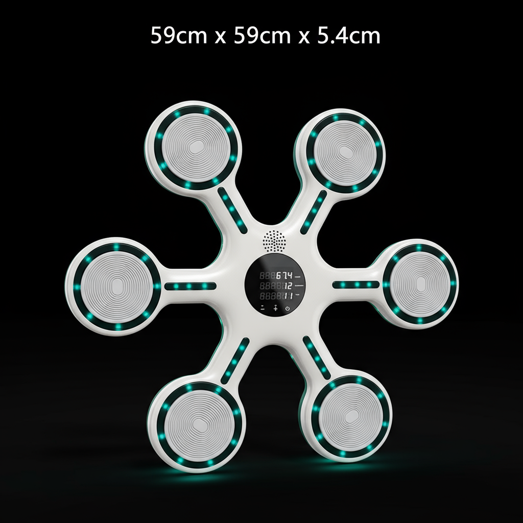 Boxing Machine with Dimensions 59x59x5.4cm