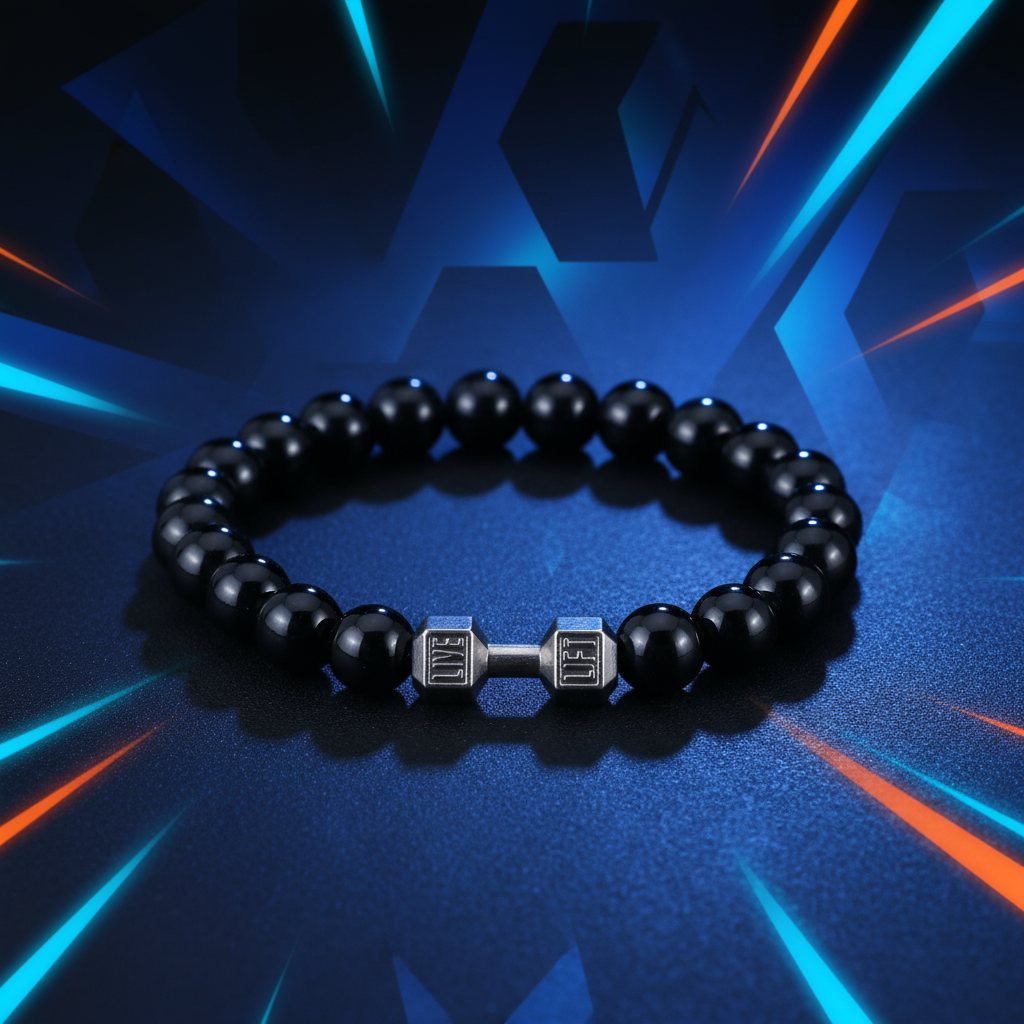 Gym Dumbbells Bracelet