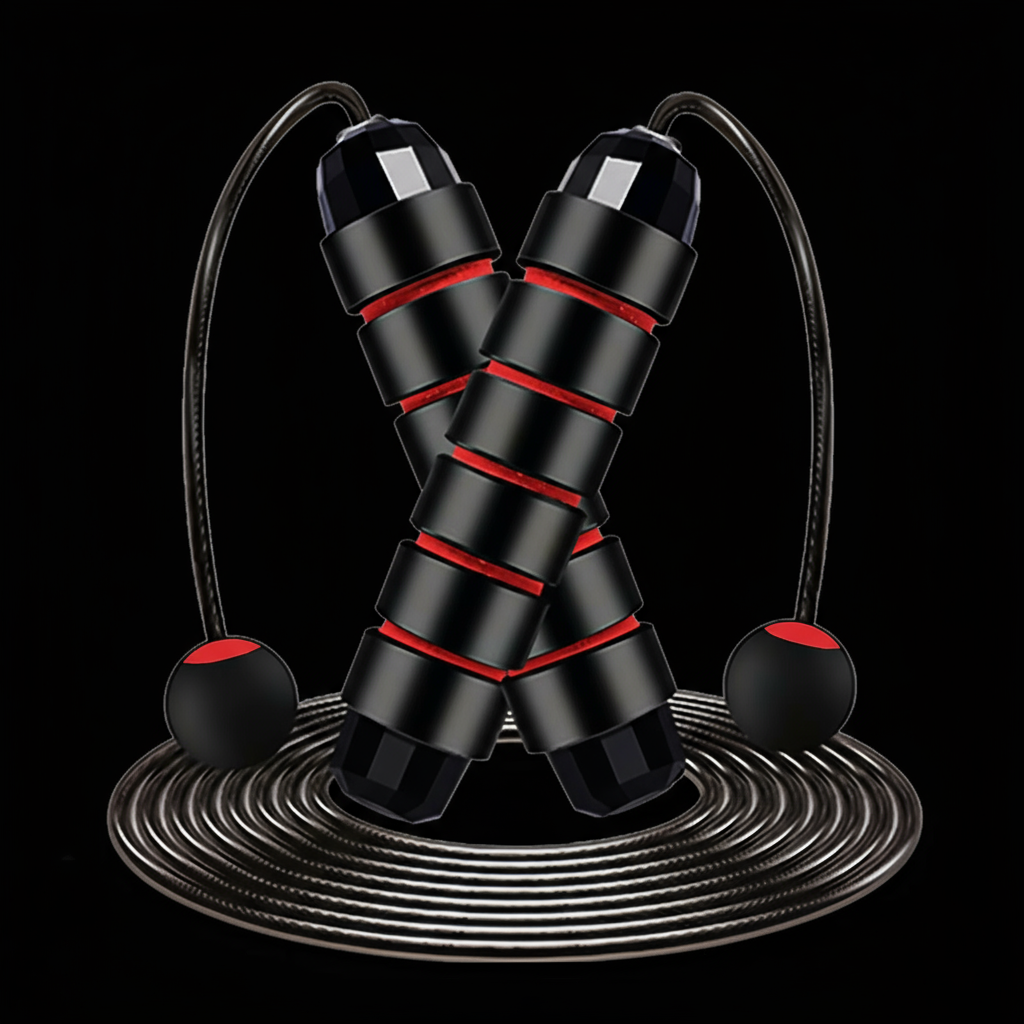 Jump Rope Black Background 10