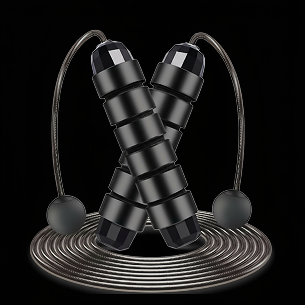 Jump Rope Black Background 11