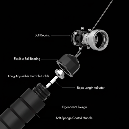 Jump Rope Black Background 4