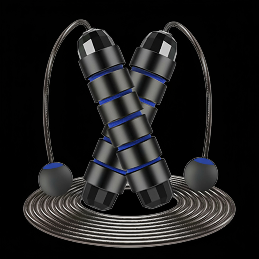 Jump Rope Black Background 9