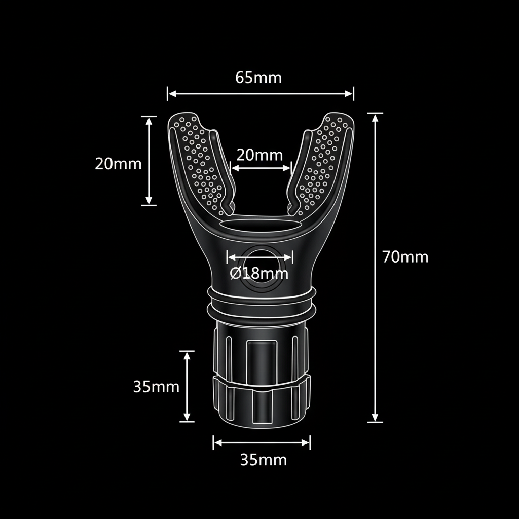 Wymiary Breathing Trainer Respirator